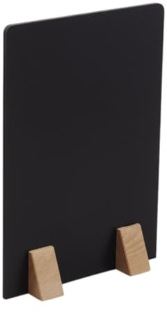 ADVERTISING PLATE INFORMATION chalk MENU A4 30x21cm natural feet