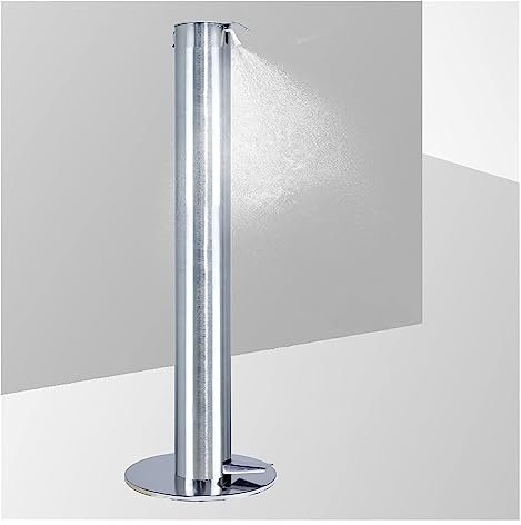 Dispenser gel disinfettante mani Senza Contatto Distributore Di Sapone Bagno, Commerciale Igienizzatore Per Mani Supporto Da Pavimento, Ristoranti Ricaricabile Stazione Di Sanificazione Per Scuole Chi