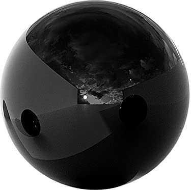 Regarder la balle, polir la balle creuse, Boule d'observation noire, boules décoratives for la maison, le jardin, la décoration de Noël, le plafond, le centre commercial, la fenêtre, boule creuse (cou