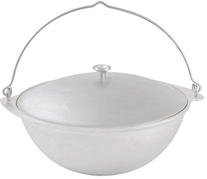 Kazan Asien Tatarskij Casserole en fonte d'aluminium avec couvercle Kasan WOK 7 l