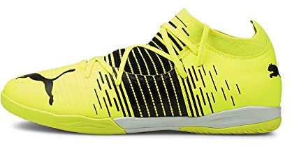 Puma Future Z 3.1 IT, Zapatillas de Futsal Hombre, Yellow Alert Black White, 46.5 EU