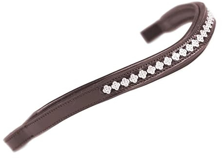 Shires Aviemore Flower Diamante Browband