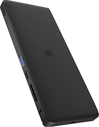 ICY BOX USB-C Docking Station (11-in-1) für 3 Monitore (2x HDMI & 1x DP), 4K 60Hz, 4x USB 3.0 HUB, 65W PD, Gigabit Ethernet, Kartenleser, VESA Montage (75x75/100x100), IB-DK2416-C