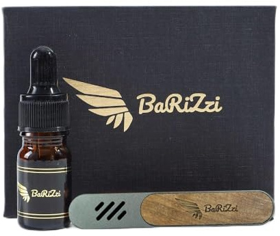 BaRiZzi Oud Autoparfum I Autoduft I Auto Lufterfrischer I Car Diffuser I Car Perfume (Oud Passione, Dunkelgrau)