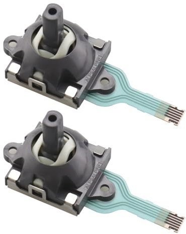 YINETTECH 2 x Switch Elements Joystick Ersatz Joystick Daumenstick Modul RKJX21224001 Kompatibel mit ASUS ROG Ally Kompatibel mit GPD WIN3 Handheld