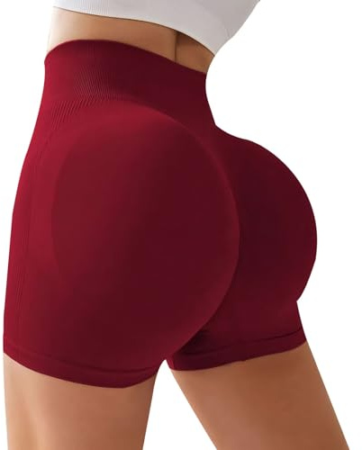 Leggins Mujer Cortos Running Cintura Alta Pantalones Corto Deporte Push Up Control De Barriga Transpirable Pantalon Cortos Gym Deportivos Antirozaduras Bolsillo Leggings Shorts Correr Ciclismo