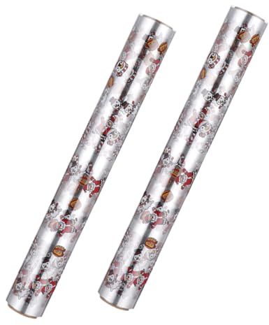 DIYEAH 2rotolo Pellicola Trasparente per Cestini Rotolo di Carta da Regalo Trasparente Fogli di Cellophane Trasparenti per Bouquet di Fiori Confezionamento di Caramelle e Decorazioni