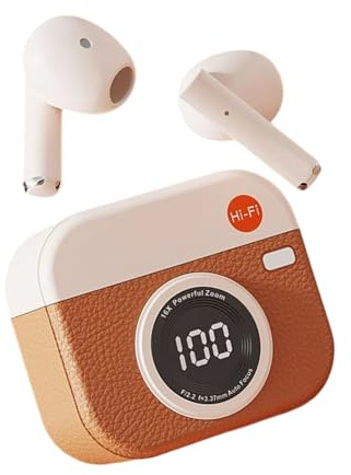 amangul Auricular Inalámbrico con Cancelación De Ruido Intrauditivo Compatible Sonido Envolvente Cancelación De Ruido