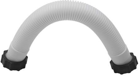 Tubo per piscina 50 cm, tubo per piscina da 50,8 cm per 11535, tubo corto bianco, lunghezza 50 cm