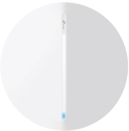 TP-Link Festa F67 | Punto de Acceso inalámbrico AX5400 WiFi 6 2.5G Ultra Delgado | Malla, OFDMA, itinerancia sin Costuras, HE160 y MU-MIMO | Red autoorganizada | Nube Libre | Alimentado por PoE+ | No