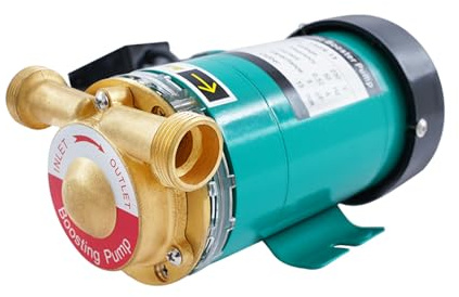 120W Druckboosterpumpe, Zirkulationspumpe Warmwasser 2850 U/min Automatische Tauchdruckpumpe mit Wasserfluss-Schalter für Garten- und Poolpumpen, Hochdruckpumpe