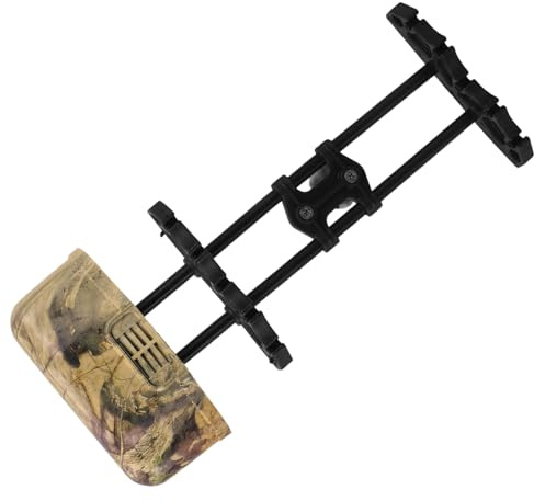 SOPOTUTU Caja de Flechas Portátil para Compuestos Soporte Reutilizable para Almacenamiento de Flechas al Aire Diseño de Camuflaje con Capacidad Amplia y Desmontaje Rápido para Transporte