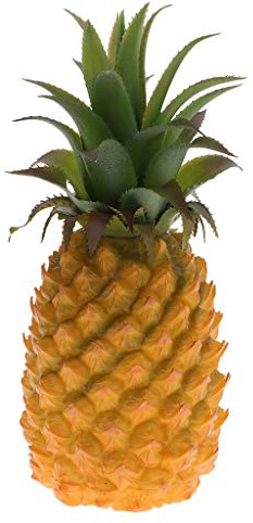 Tubayia konstgjorda ananas banan frukter konstgjord frukt för fönster display/hus party dekoration/fotorekvisitor