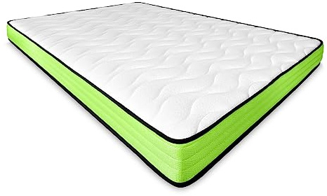 DUÉRMETE ONLINE - Colchón Viscoelastico Juvenil Viscopeque Reversible, Ideal para Camas Nido y Literas, 80 x 180