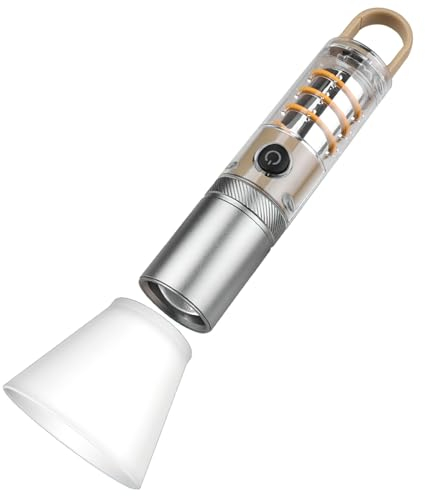 Jasfyee Lampe Torche Led Ultra Puissante, 1200 Lampe Torche Rechargeable Avec Crochet, À Mise Au Point Réglable 5 Modes Lampe Torche, Lampe De Poche Étanche Ipx4 Pour Randonnée, Camping En Plein Air