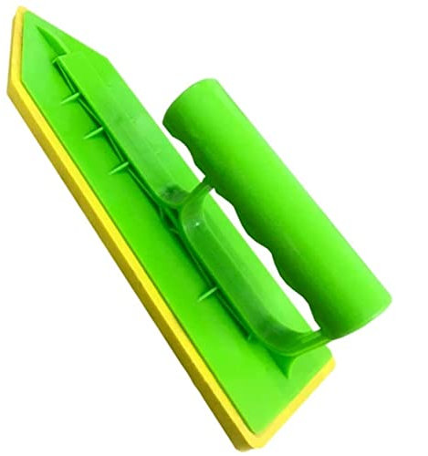 CekoCk truelle à plâtrer truelle en Acier Inoxydable Truelle de pointage maçons éponge truelle Pratique carrelage calfeutrage plâtrage truelle maçon Outil Finition truelle Pelle