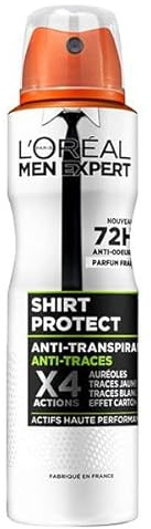 L'Oréal Men Expert Shirt Protect Deodorant Spray gegen Fingerabdrücke, 150 ml