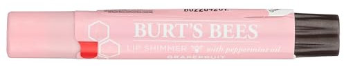 Burt's Bees Grapefruit Gloss Lip Shimmer, 0.09 OZ, 2.6 g (Pack of 1)