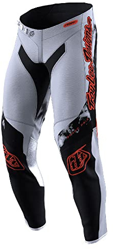 Troy Lee Designs Offroad Motocross Dirt Bike ATV Motorcycle Powersports Racing Pants for Boys Girls, Youth GP (Astro Light Gray/Orange, 22)