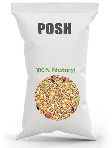 POSH Mangime fagiano, 10 kg, miscela per tutte le stagioni, per adulti, fagiani con vitamine, minerali e proteine di alta qualità, per uccelli ornamentali e selvatici