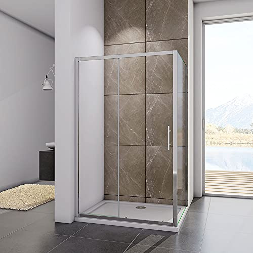 1400x900x1850mm Bathroom Sliding Door Shower Enclosure