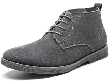 Bruno Marc Men's Chukka Ankle Boots | Lace Up Desert Oxford Business, Fashion, Casual and Comfort Suede Leather