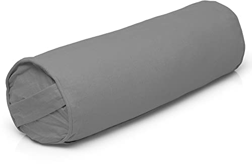 Yogistar Yoga-Bolster Yin - Basic - Rund Graphit