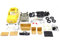 BBurago Fiat 500F (1965) Metal Kit Die Cast im Maßstab 1:24 43 Teil