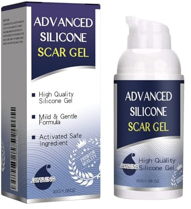 30g Gel Para Cuidado Piel, Gel calmante y suave para la piel, Reducir Las Cicatrices, Mejora La Apariencia Cuerpo, Absorción Rápida, Para Uso Diario hombres y mujeres