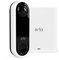 Arlo Video Doorbell Security Camera and SmartHub bundle, white
