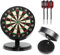 Ruthless Miniature Desk Top Dart Board Set - Includes Mini Steel Tip Darts