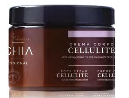 Sali di Ischia Pro [500 ml] - Crema Corpo Cellulite - con principi attivi ad azione drenante e liporiducente - uso professionale per tecniche di massaggio contro gli inestetismi da cellulite.