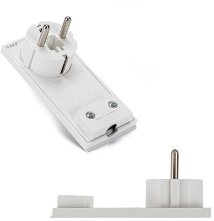 ViD® Fiche de contact de protection extra plate sans câble de raccordement - Pivote à 90 °
