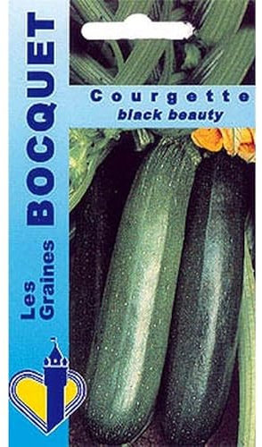 Sachet de graines de Courgette Black Beauty - 5 g - légume fruit - LES GRAINES BOCQUET