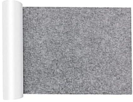 Filzgleiter Selbstklebend, 100cm Filz Selbstklebende Filzstreifen, Tark Klebendes Gleitmatten Band Schneiden Sie Jede Form, Klebend Filzgleiter für Stühle,Möbelgleiter, Bodenschutz (100 cm * 30 cm)