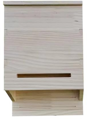 Scatola per pipistrelli, in legno, resistente alle intemperie, 29 x 19 x 7 cm, protezione per la casa, habitat artificiale durevole per giardino, cortile, cortile e uso esterno