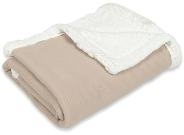 ULLENBOOM Babydecke für den Winter 70x100 cm - flauschiger Teddy Fleece