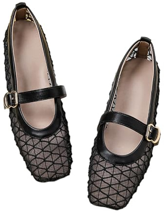 Zapatos Planos Mujer Comodos, Zapatos Planos Mujer Vestir Verano, Alpargatas Bailarina Transpirables Y CóModas Sin Cordones Portivos Baile Con Cordones Bailarina Alpargatas Manoletinas Merceditas