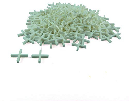 Fliesenkreuze Fliesenkeile 250 Stk im Beutel Fugenkreuze Fugenkeile Größen 2mm, 2,5mm, 3mm, 4mm, 5mm (4 mm)