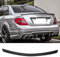 LYBH Abs Auto Heckspoiler Flügel Für Mercedes-Benz C-Klasse W204 4-Türer Limousine 2008-2014 Glossy Black