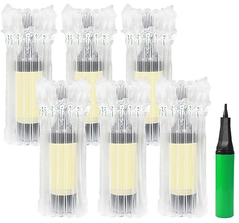 Protector de Botella de Vino, Paquete de 30 Bolsas de Botella Reutilizables para Vino con Bomba Gratis, Bolsa de Envoltura de Burbujas, Bolsas de Burbujas para Embalaje y Transporte Seguros