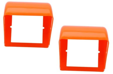 jojofuny 2St Wasserdichte Box Wasserdichte Steckdosenabdeckung Außensteckdosenabdeckung wetterfest abdecken Wand Kabel Schutzabdeckung für Steckdose äußere wasserdichte Steckdosenschale Abs