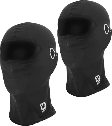 Balaclavas Face Mask 2Pcs with Glasses Holes for Men Women, Shiesty Masks, Summer Cooling Neck Gaiter Ice Silk UV Protection Lightweight for Motorcycle Cycling Ski Work