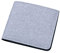 Hochwertiges Herren Geldbeutel Modischer Kurzwallet Praktisch Canvas Offenes Portemonnaie für Alltag Anlässe (Grey, One Size)