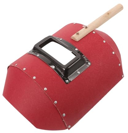 SMASOLO Maschera Protettiva per Saldatura Handheld in Materiale Vulcanizzato Regolabile per Lavori di Taglio e Saldatura Elettrica Protezione Faccia Contro Scintille e Detriti