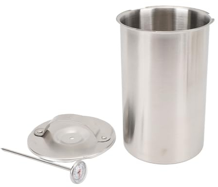 Olla a presión de carne de tocino de acero inoxidable, máquina para hacer prensa de jamón de tocino al vapor con control de termómetro para restaurante de cocina casera (UNA)
