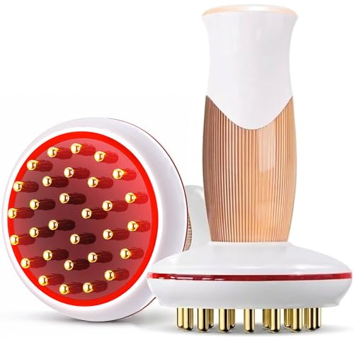Masajeador Anticelulítico Masajeador de Drenaje Linfático Eléctrico Unisex para Cintura, Vientre, Brazos, Glúteos y Piernas, Dispositivo de Vibración de EMS de Calorcon 45 Niveles luz Roja