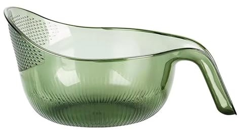 Lavatrice multiuso per lavaggio riso, setaccio, drenante, materiale PET, rondella per verdure, adatta per cestino