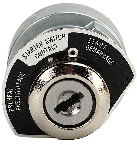 Chiave di Accensione, Interruttore di Accensione 183827 Interruttore a Chiave di Avviamento per Motore Kubota D722 D902 D1005 D1105 D1305 V1205 V1305 V1505