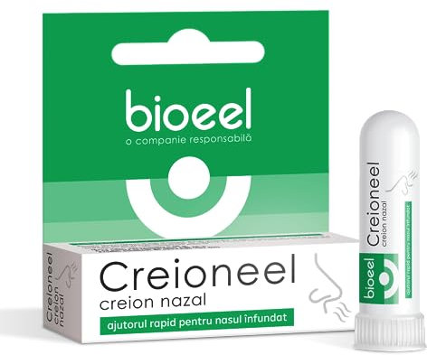 Creioneel Inhalator für verstopfte Nase – 5 Stück – Nasenstift – Linderung von Katarrh, Erkältungen und verstopften Nebenhöhlen